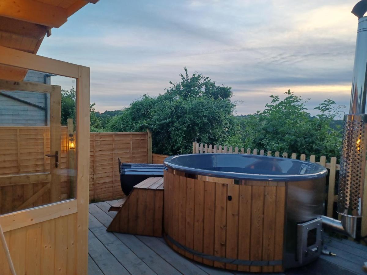 Norwell View Farm Glamping With Hot Tubs Hotell Bath Eksteriør bilde
